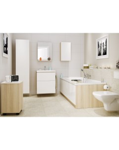 Мебель для ванной Smart 80 ясень белый Cersanit