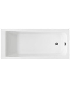 ELBA ванна акриловая прямоугольная 170х75 белая Roca