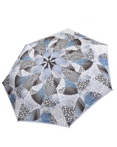 Зонт женский P 20188 9 голубой серый Fabretti