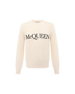 Хлопковый свитер Alexander mcqueen