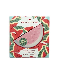 Хайлайтер для лица TASTY тон watermelon I heart revolution