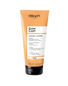 Крем с авокадо и эластином для кудрявых и вьющихся волос Curl Definition Cream 200 мл DiksoPrime Dikson