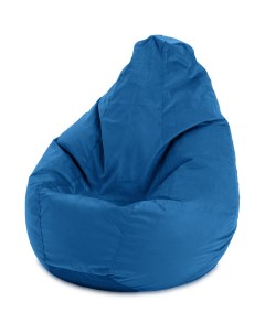 Кресло мешок груша xxl синий Пуффбери