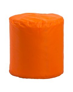 Пуфик цилиндр 50x45x45 оранжевый Пуффбери