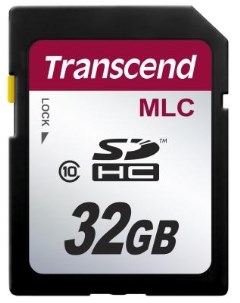 Промышленная карта памяти SDHC 10M 32 Гб Class 10 MLC темп режим от 25 до 85 Transcend