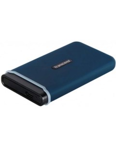 Внешний SSD диск 2 5 250 Gb USB Type C ESD370C синий Transcend