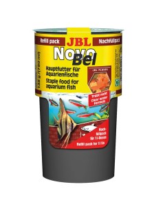 NovoBel Основной корм для пресноводных аквариумных рыб хлопья 750мл 135г Jbl
