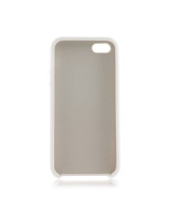 Чехол для Apple iPhone 5 5S SE Softrubber накладка белый Brosco