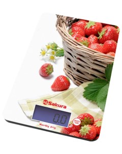 Весы кухонные электронные SA 6075K Sakura