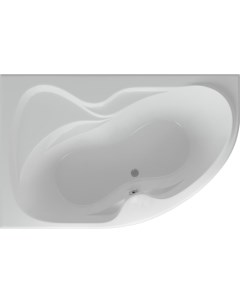 Акриловая ванна Вега 170 L с фронтальным экраном Aquatek