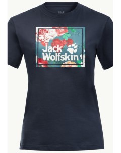 Футболка Seasonal Logo New жен Jack wolfskin