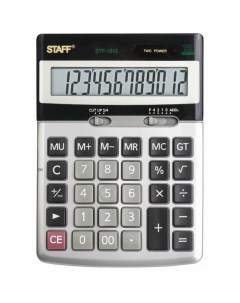 Калькулятор настольный STF 1312 12 разрядов Staff