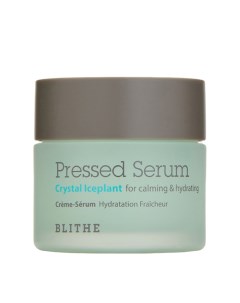 Легкая увлажняющая сыворотка крем для лица Pressed Serum Crystal Iceplant 50 мл Blithe