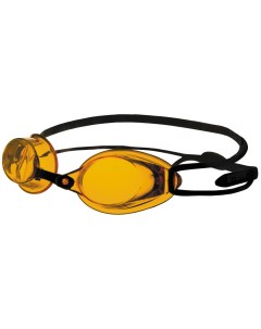 Очки для плавания стартовые силикон черный янтарь R102 Atemi