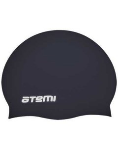 Шапочка для плавания TC401 тонкий силикон черный Atemi