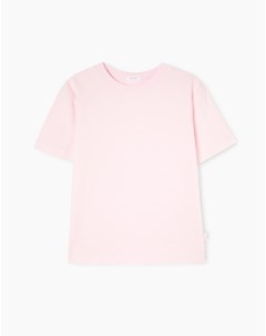Светло розовая футболка Straight из тонкого джерси женская Gloria jeans