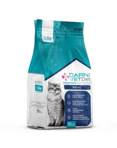 Cat Renal сухой корм для кошек при хронической почечной недостаточности поддержание здоровья почек д Carni vet diet