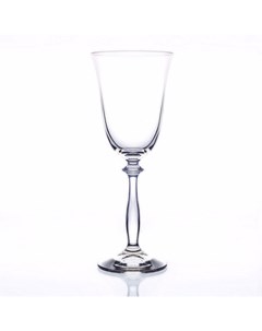 Набор бокалов для вина Анжела 4 шт 250 мл стекло Cristalex cz s.r.o.