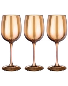 Набор бокалов для вина Гречишный Мед 3 шт 420 мл стекло Glasstar