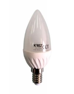 Лампа светодиодная свеча E14 3W 2700K 4CM WH223 01 Krez