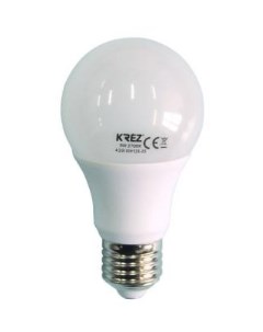 Лампа светодиодная шар E27 9W 2700K 4GM WH126 05 Krez