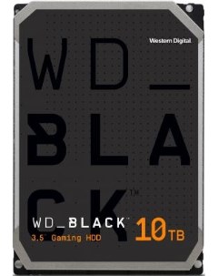 Жесткий диск SATA 10TB 7200RPM 6GB S 256MB BLACK WD101FZBX WDC Western digital