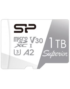Флеш карта microSDXC 1Tb Class10 SP001TBSTXDA2V20SP Superior adapter Silicon power
