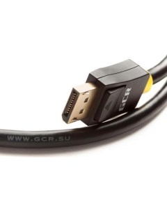 Кабель DisplayPort 10м GCR 51913 круглый черный Green connection