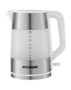 Чайник электрический HYK P4025 2200Вт белый Hyundai