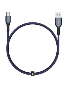 Кабель USB3 1 USB C m A m 1 2m синий Kevlar CB AKC1 BLU Aukey