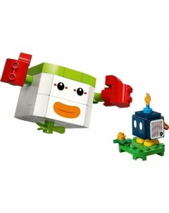 Конструктор Super Mario 71396 Дополнительный набор Клоуномобиль Боузера младшего Lego