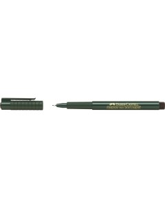 Ручка капиллярная Faber Castell Finepen 0 4 мм черный Faber–сastell