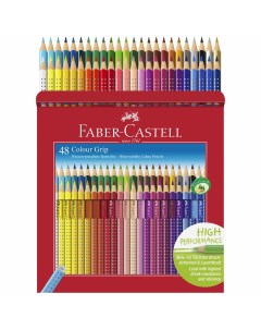 Набор карандашей цветных Faber castell Grip 2001 48 шт в подарочной картонной коробке Faber–сastell