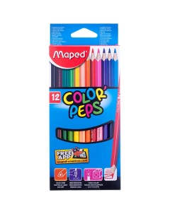 Набор карандашей цветных Color Peps 12 цв в картоне Maped
