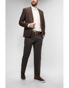 Однотонные брюки из хлопка Esprit casual