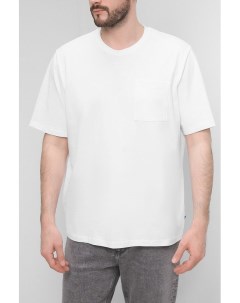Однотонная футболка с карманом Esprit edc