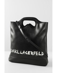Кожаная сумка шоппер Archive Karl lagerfeld