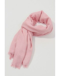 Розовый шарф из смеси модала и шерсти A + more
