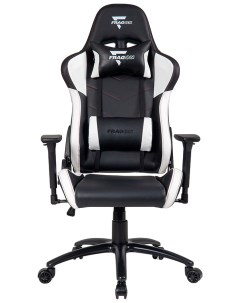 Игровое компьютерное кресло 3X черно белое F3BT3D1221WT1 Glhf