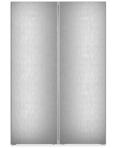 Холодильник Side by Side XRFsf 5220 20 001 серебристый Liebherr