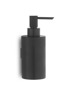 Дозатор для жидкого мыла настенный Uno черный матовый Boheme