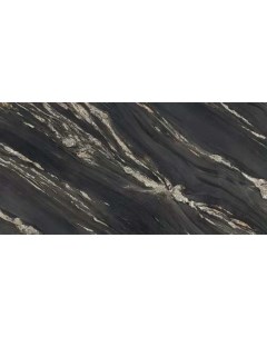 Керамогранит Ultra Marmi Tropical Black Lucidato Shiny 150x75 Ariostea