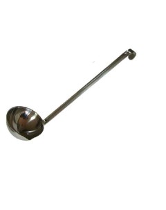 Половник 0,25л L ручки 39см d=11,5см с носиком, нерж. (Россия) | 1С2258 Resto