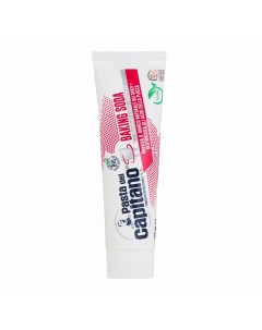 Паста зубная для деликатного отбеливания и защиты полости рта с содой Baking Soda 100 мл Pasta del capitano