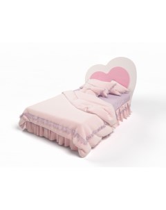 Подростковая кровать Lovely 1 без мягкой вставки и ящика 190x120 Abc-king