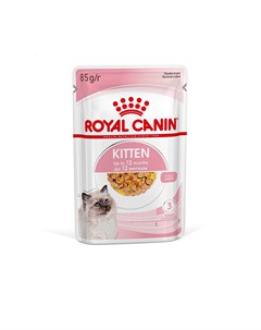 Кусочки в желе для котят 4 12 месяцев 2 04 кг Royal canin паучи