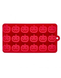 Форма для выпечки на 18 кексов Pumpkin Mini красный Walmer