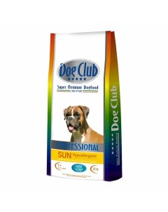 Sun Maxi полнорационный сухой корм для собак крупных пород с рыбой Dog club