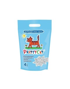 PrettyCat Наполнитель впитывающий для кошачьих туалетов Aroma Fruit 2 кг Prettycat