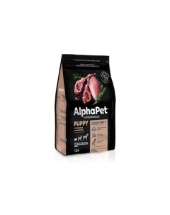 SP Сухой корм для щенков и взрослых беременных и кормящих собак мини пород с ягненком и индейкой 1 5 Alphapet